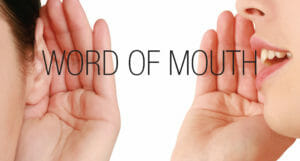 How does Word of mouth hurt lead generation?