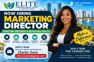 Now Hiring: Marketing Director Drug Rehab | Fort Lauderdale, Florida